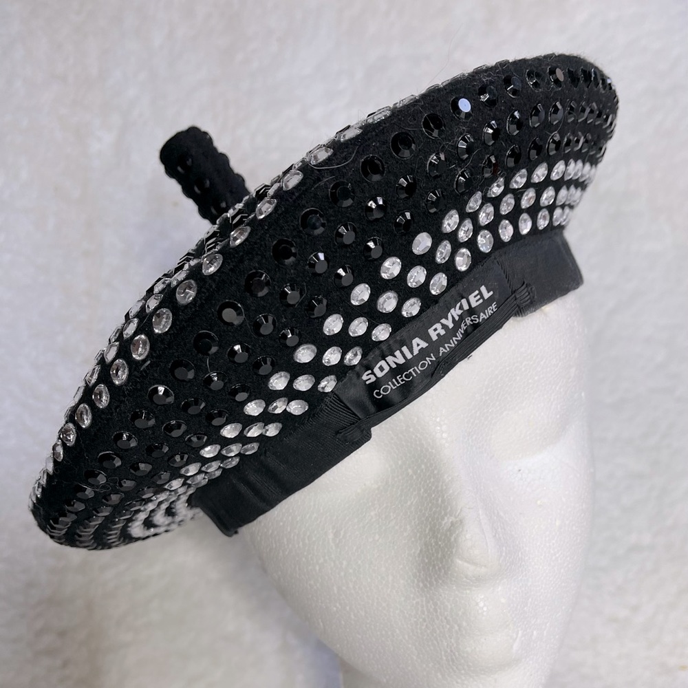 Sonia  Rykiel Paris Swarovski  beret